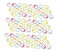 DIYEAH 100 Pièces Marqueurs de Mailles Métalliques Colorés pour Tricot et Crochet Accessoires Pratiques pour Marquage de Projets de Couture