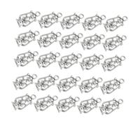 DIYEAH 100 pièces Pendentifs Alliage Vintage Breloques à Forme Lampe à Pétrole Accessoires pour Fabrication de Bijoux DIY Colliers et Boucles Oreilles Parures Femme