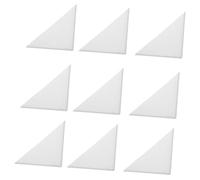 DIYEAH 100 Pièces Plastic Triangle Corner Guards for Furniture Edge Protectors for Tables Frames Paintings and Mirrors Decorative Bumpers