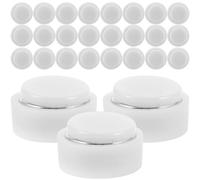 DIYEAH 100 Socles Rotatifs Blancs pour Loisirs Créatifs Roulements à Billes Pivotants pour Bricolage et Moulins à Vent Base Rotative Stable pour Ornements et Accessoires Kit 100 Pièces