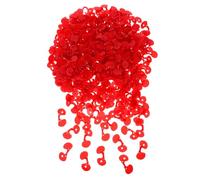 DIYEAH 1000 pièces Lunettes Anti-picage Poulet Plastique Léger et Protège-Yeux sans Broche Accessoire Volaille pour Prévention Blessures Lot de Moyenne