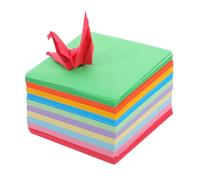DIYEAH 1000 pièces Papier Origami Carré Coloré Double Face Feuilles Pliables pour Bricolage Artisanat et Projets Créatifs