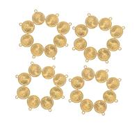 DIYEAH 100pièces Breloques Suspendues Métal Style Rétro Pour Bracelets Colliers Porte-clés Et Autres Créations