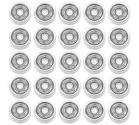 DIYEAH 100pièces Roulements à Billes pour Loisirs Créatifs Base Rotative pour Poupées Mini Roulements de Rechange pour Éoliennes et Projets DIY