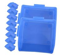 DIYEAH 10pièces Boîte De Rangement pour Visserie Boîte De Rangement Atelier Plastique Simple Capacité Facile à Déplacer