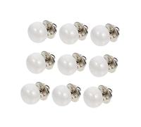 DIYEAH 10pièces Boucles De Sécurité Pour Cols Corsages Et Attaches De Broches Anti-espionnage