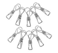 DIYEAH 10pièces Clips Acier Inoxydable pour Photos Pinces Polyvalentes pour Cyanotype Et Outils De Présentation Décoration