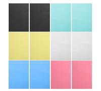 DIYEAH 12 feuilles de papier carbone couleur - Papier calque effaçable pour dessin à la main - Feuilles A4 pour dessiner sur bois, toile et patrons de couture