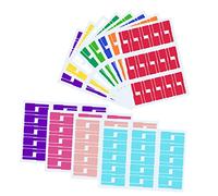 DIYEAH 12 Feuilles Étiquettes de Câble Autocollantes Étiquettes Imprimables pour Gestion de Câbles Électroniques Résistantes et Durables pour Organiser USB Chargeurs et Plus