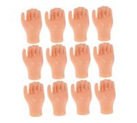 DIYEAH 12 Paires Mains Plastique Légères et Réalistes pour Poupées Accessoires de Remplacement pour Artisanat DIY Composants Simulés pour Fabrication de Marionnettes