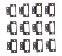 DIYEAH 12 Pièces Charnières de Cabinet Acier Inoxydable Silencieuses Accessoires pour Armoires de Cuisine Design Épais et Multifonctionnel pour Portes Lourdes