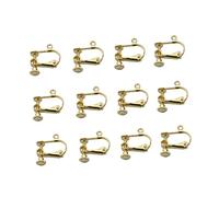 DIYEAH 12 Pièces Clip Earring Set Lightweight Non Pierced Earrings With Hole For Daily