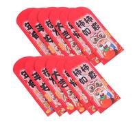 DIYEAH 12 Pièces Envelopes Year Of The Horse Traditional Chinese Year Lucky Money Packets For Spring Festival Family And Business Use