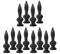 DIYEAH 12 Pièces Fleurons De Lampe Vintage En Métal Pour Décoration De Lampe De Bureau Et Salon Abat-Jour Facile À Installer Pour Projets De Bricolage Accessoires Pour Déco Vintage