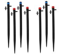 DIYEAH 12 pièces Kit Micro-asperseurs Rotatifs pour Arrosage Jardin Système Irrigation Ajustable pour Serre et Pelouse Outil et Stable pour Arrosage Automatique et Humidification