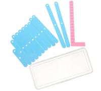 DIYEAH 12 Pièces Outils Pédagogiques en Plastique pour Enseigner Quadrilatères et Triangles, Éducatif Stimulant L'intérêt en Mathématiques pour Élèves de 4e Année
