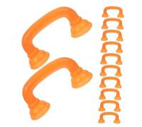 DIYEAH 12 Pièces récepteur téléphonique outil d'apprentissage préscolaire murmurer des téléphones pour lire je m'entends son téléphone Phonics Reading Phones Orange