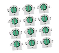 DIYEAH 12 Pièces Support de Douille de Lampe Fluorescente pour Plafonniers et Tubes LED Installation Facile et Durable pour Éclairage Multipurpose