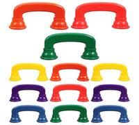 Diyeah 12 PièCes TéLéPhones De Lecture ChuchotéS avec RéTroaction Auditive TéLéPhone De Lecture Coloré Outil De ThéRapie De La Parole pour Enfants AccéLèRe La Fluidité Et La Prononciation
