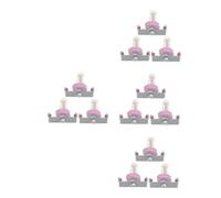 DIYEAH 12 Pièces Tendeurs à Ressort pour Machines à Tricoter Accessoires de Tension de Fil Durables Acier Inoxydable et Céramique Installation Facile pour Tricotage et Tissage Précis Lot