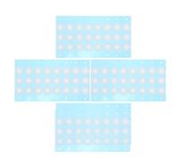 DIYEAH 120 Pièces Filtres à Air Autoclavables 2x2 Cm Eptfe, 100 Patchs Adhésifs pour Bocaux à Grains, Conçus pour Opérations de Culture en Masse de Champignons
