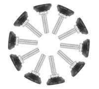 DIYEAH 12pièces Niveleurs De Meubles Réglables avec Filetage pour Table Cales De Nivellement pour Tables Et Chaises