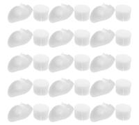 DIYEAH 15 Ensembles Hydroponic Growing Tower Cups with Water-retaining Sponges for Balcony Vegetable Cultivation Plastic Nursery Planter for Indoor Gardening