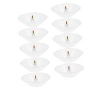 DIYEAH 15 Pièces Récipients Plastique Universels pour Collecte de Graisse Accessoires de Remplacement pour Cuisinière Compatibles avec Divers Modèles de Hottes