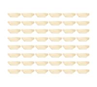 DIYEAH 150 Pièces Assiette de Sushis Jetable en Bois Beige, Bateau | Plateau Bateau au Design Créatif, Usage Extérieur et Traiteur, Pratique à Emporter, Forme Originale