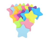 DIYEAH 16 Pièces Bloc Notes Adhésifs Étoile Lot de Colorées Autocollants Pratiques pour Bureau École et Maison Faciles à Écrire Retirer