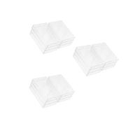 DIYEAH 18 pcs Boîte de Rangement Cassette Transparente Support Protecteur Plastique Haute pour Cassettes Audio Standard Organiseur Rétro pour Collection Organisée