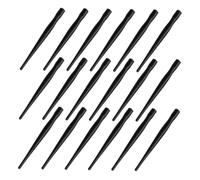 DIYEAH 18 Pcs Support Plastique Noir pour Calligraphie et Dessin de Bandes Dessinées Porte Stylo pour Artistes Studio Bureau ou École