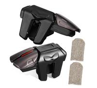 DIYEAH 1Paire Contrôleur de Jeu Ergonomique Mobile Doigt Déclencheurs Compatible avec Plupart Smartphones Protection Écran Durable