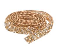 DIYEAH 1rouleau Ruban Décoratif Strass Autocollant Pour Artisanat Accessoire De Vêtement Multifonctionnel Pour Décoration De Mariage Événements Et Artisanat