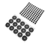 DIYEAH 2 Autocollants Points Noirs Billard Snooker pour Table Américaine et Pyramide, Marqueurs Adhésifs Ronds Résistants pour Entraînement Billard, Accessoires Positionnement Boules