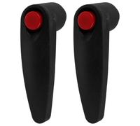 DIYEAH 2 Boutons de Réglage M8 Contrôle Directionnel Compact pour Fauteuil Roulant Lot de 2 Poignées Noires en Pa Adaptés aux Dispositifs de Mobilité pour Seniors
