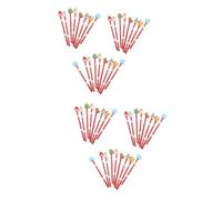 DIYEAH 2 Ensembles Crayons De Noël Avec Gomme Fournitures Scolaires Amusantes Pour Élèves 25 Pièces * 2