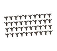 DIYEAH 2 Ensembles Décoratifs Vintage pour Rétro Accessoires De Protection des Angles pour Caisses 20 Pièces * 2