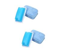 DIYEAH 2 Ensembles Effaceur Tableau Blanc Réutilisable Fleece Lavable et Léger Accessoire Essentiel pour Bureau et Salle de Classe Nettoyage Doux