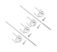 DIYEAH 2 ensembles Fourchettes Rôtissoire Inox pour Four Électrique Lot Fourchettes Tournantes pour Poulet Rôti Dinde Maintien des Jus et Saveurs