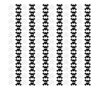 DIYEAH 2 paquets de confettis d'Halloween, sequins squelettes à | Confettis de table en forme de crâne, paillettes à jeter sur la table, décorations pour fêtes effrayantes et farces, 100 g