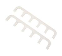 DIYEAH 2 Pcs Pièces de Rechange Cadre de Sortie Air Climatiseur en Plastique Robuste pour Réparation Panneau de Ventilation Système de Refroidissement à Usage Domestique et Professionnel