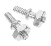 DIYEAH 2 pièces Accessoires Tronçonneuse Guide Chaîne Tendeur Barre Goujons et Écrous Compatibles Fixation Solide pour Élagage