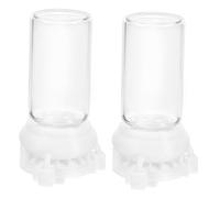 DIYEAH 2 pièces Ant Water Feeder et Verre pour Fourmilière Distributeur Eau Transparent Facile à Nettoyer Installer pour Alimentation Sécurisée des Fourmis