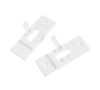 DIYEAH 2 pièces Bloc Sécurité pour Interrupteur Mural avec Vis Couvre-protection Plastique Blanc Verrouillage de Sécurité pour Éviter les Coupures Accidentelles et Protéger Garçon Fille