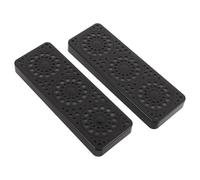 DIYEAH 2 Pièces Boîte à Cigares Rectangulaire Noire, Régulateur | Insert de Mousse de Fleur, Conservation le Dessèchement, pour Collectionneurs, Voyage et Salon