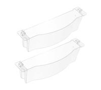 DIYEAH 2 Pièces Bol de Récupération D'huile pour Hotte Aspirante, Plastique, Léger, Cuisine, Accessoire de Collecte de Graisse