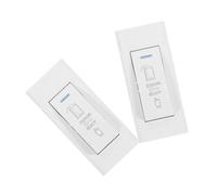 DIYEAH 2 Pièces Bouton de Sortie Pousser pour Porte Interrupteur Mur Monté pour Utilisation pour Bureau Maison et Mobilier