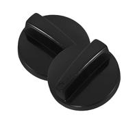 DIYEAH 2 pièces Boutons de Commande Résistants Chaleur pour Four Électrique Cuisinière Gaz et Barbecue Bouton Minuterie de Remplacement pour Four Airfryer et Cuiseur Électrique
