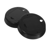 DIYEAH 2 pièces Cache-mécanisme Horloge Plastique Réparation Cadre Horloge Couvre-arrière Silencieux sans Cadre